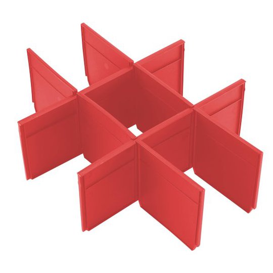 Milwaukee 4932479105 Laatikonjakaja PACKOUT työkalupakille kahdella laatikolla