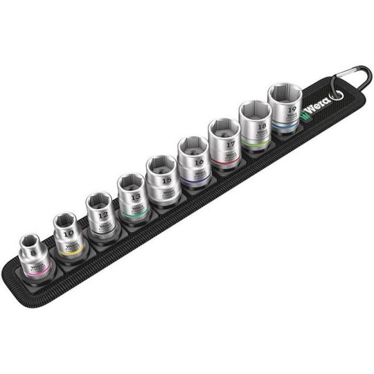 Wera Zyklop B 4 Hylsysarja 3/8"