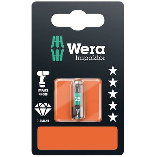 Wera Impaktor TX20 Ruuvikärki 25 mm