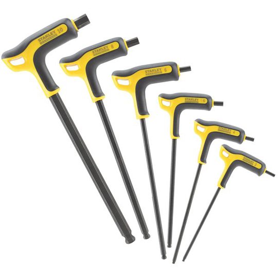 STANLEY FatMax FMHT0-69049 Kuusiokoloavainsarja P-kahva, 6 osaa