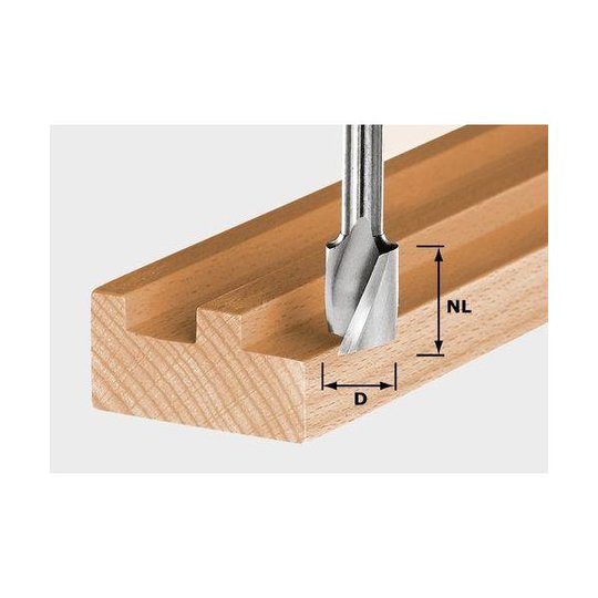 Festool HS Spi S8 D10/30 Spiraaliurajyrsinterä kara 8mm