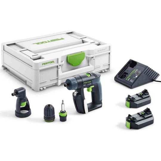 Festool CXS 2,6-Set Ruuvinväännin sis akut ja laturin
