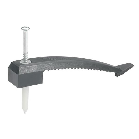 Schneider Electric IMT39078 Kaapelikiinnike 130 mm, harmaa 25 kpl