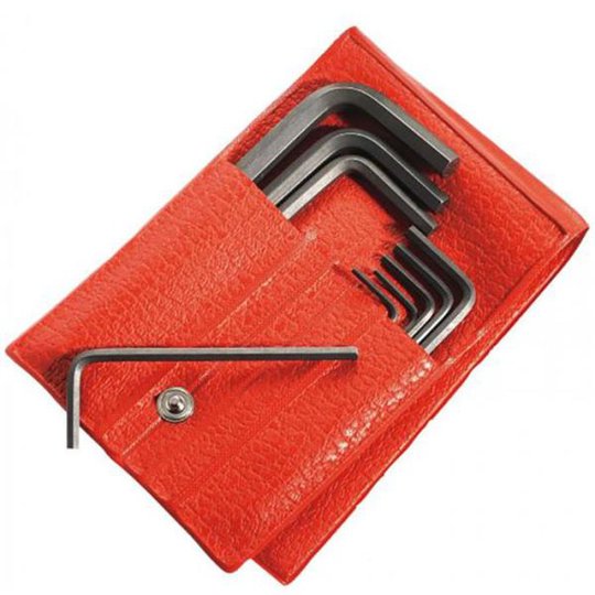 Facom 82H.JU10 Kuusiokoloavainsarja lyhyt, kotelossa 1/16"-3/8", 10 kpl