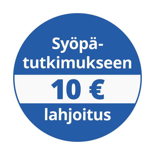 Nilfisk Barncancerfonden Lahjoitus