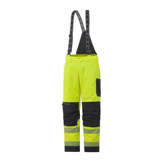 Helly Hansen Workwear York Työhousut huomioväri, keltainen/harmaa S
