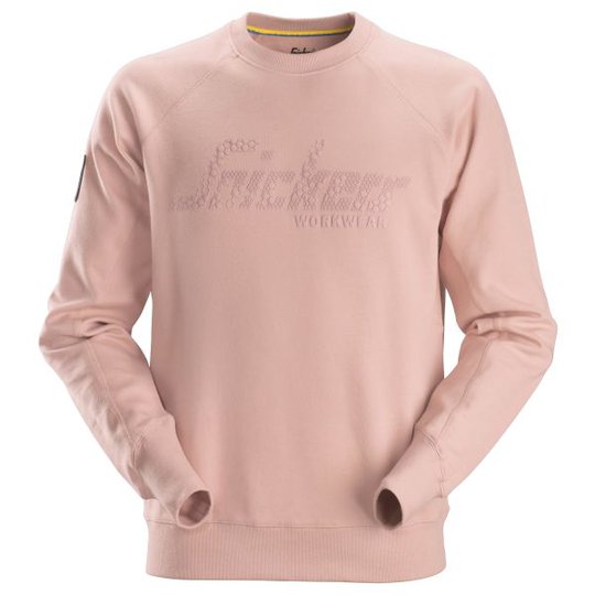 Snickers 2882 Collegepaita vaaleanpunainen S