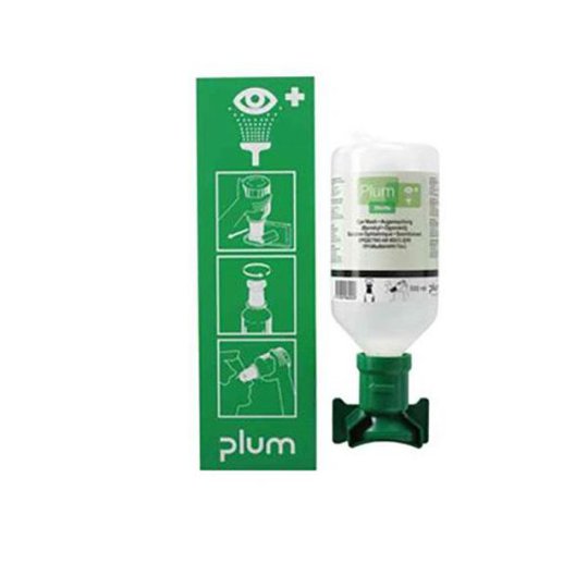 Plum 4611 Silmähuuhdeasema sis. 500 ml silmähuuhdetta