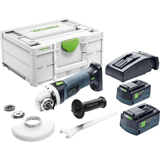 Festool AGC 18-125 5,2 EB-Plus Hiomakone sis. akun ja laturin
