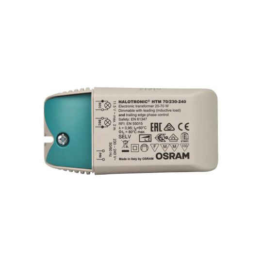 Osram Halotronic-Compact Muuntaja HTM 70/230–240, 74 W