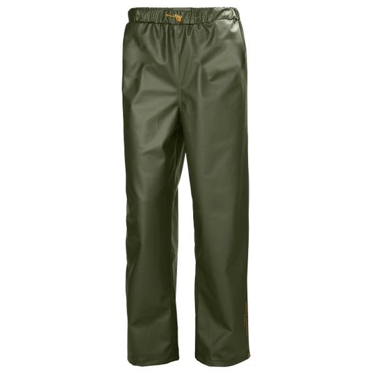 Helly Hansen Workwear Gale Sadehousut vihreä, tuulenpitävä XS