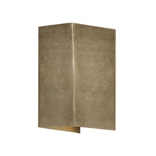 Konstsmide Cremona Seinävalaisin 2x3 W, LED, messinki