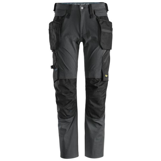 Snickers 6208 LiteWork Työhousut harmaa/musta C44