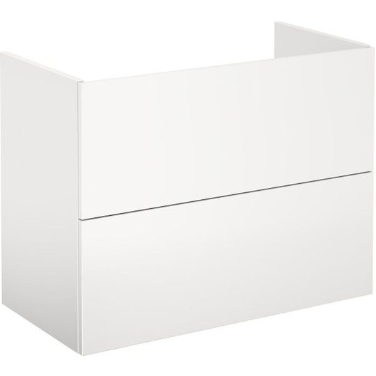 Gustavsberg Graphic Base Pesuallaskaappi valkoinen, laatikoilla 80 cm