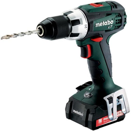 Metabo BS 14.4 LT COMPACT Porakone-ruuvinväännin 2,0 Ah akuilla ja laturilla