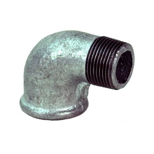 Gelia 3015145022 Putken kulma 90°, sinkitty, adusoitu, sisä-/ulkokierre G15x90°