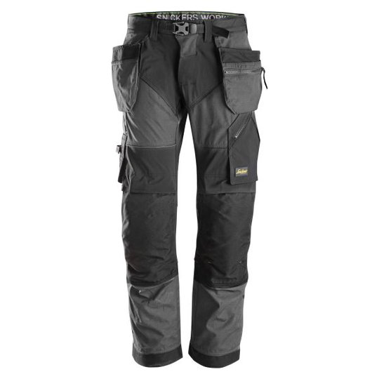 Snickers 6902 FlexiWork Työhousut Harmaa C40