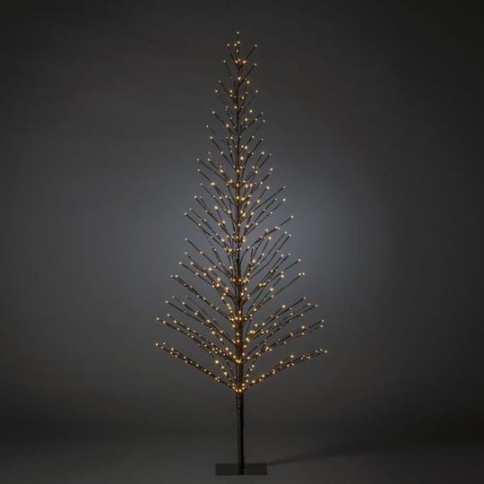 Konstsmide 3387-700 Koristevalaisin Musta, 210 cm