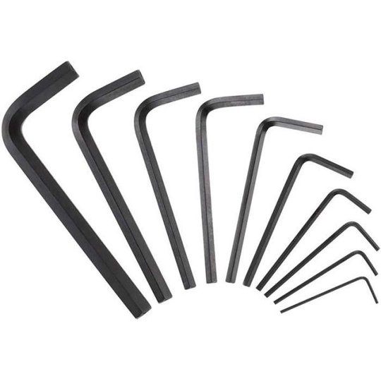 STANLEY 0-69-253 Kuusiokoloavainsarja 10 osaa, 1,5-10 mm