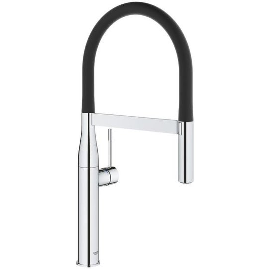 Grohe Essence New Keittiöhana korkea juoksuputki, ilman astianpesukoneliitäntää Kromi