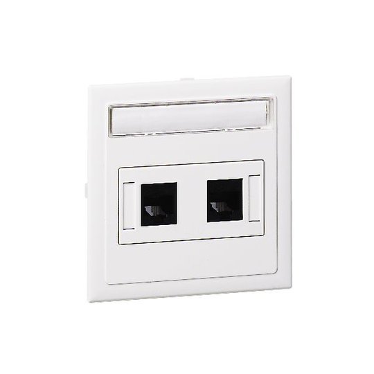 Schneider Electric 5970510 Liitinsarja RJ11, asennuskanaviin 1 liitäntä