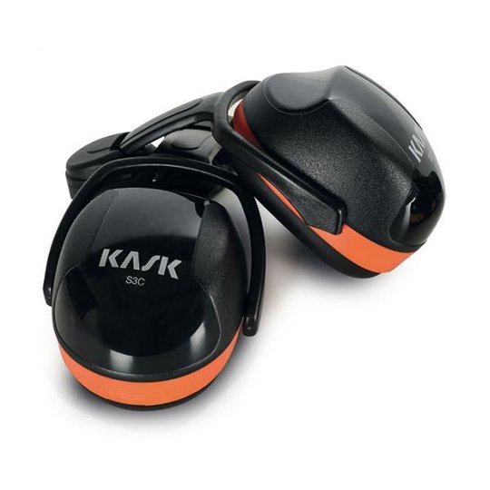 KASK SC3 Kuulonsuojain oranssi, meluun käytettäväks