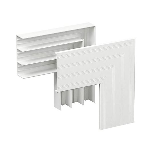 Schneider Electric 5440338 L-kappale 34 x 123 mm valkoinen