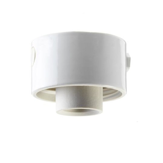 Ifö Electric 55721-000-10 Kanta suora, valkoinen, IP54 E27