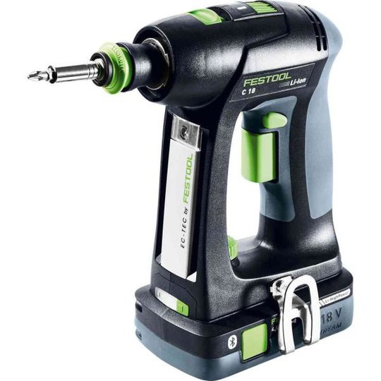 Festool C 18 HPC 4,0 I-Plus Ruuvinväännin sis. akut ja laturin