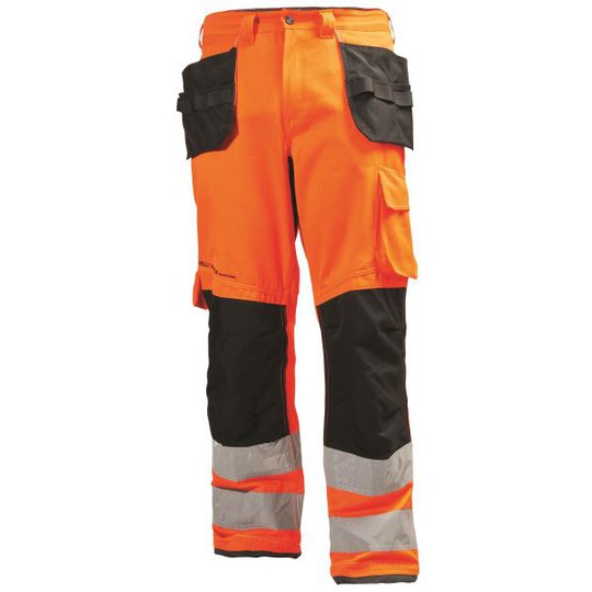 Helly Hansen Workwear Alna Työhousut huomioväri, oranssi/harmaa C48