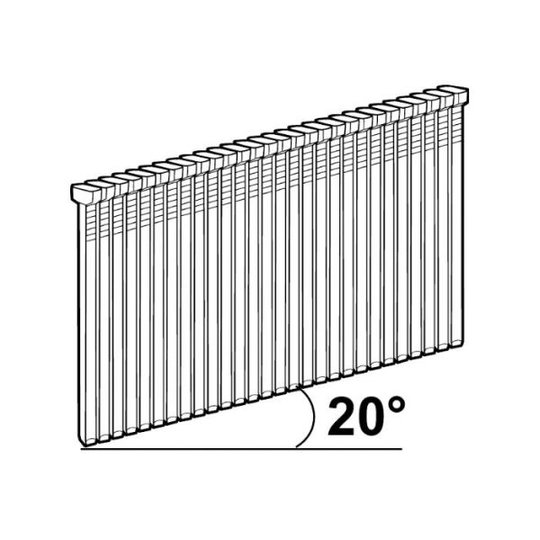 ESSVE D16 FZB Dyckert 20°, 7200 kpl:n pakkaus 1,6x19mm