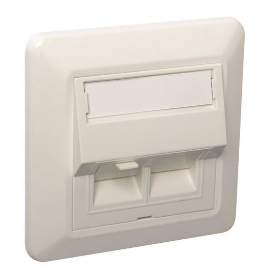 Elko EKO05556 Modulaarinen pistorasia kulmamalli, STP C6A TL 1 x RJ45