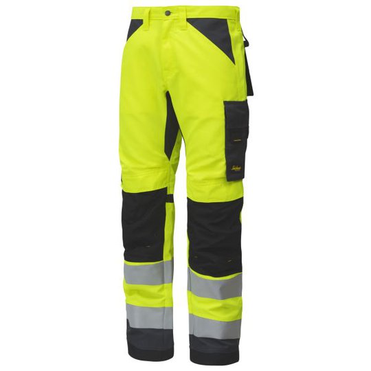Snickers 6331 AllroundWork Työhousut huomiotakki, keltainen C44