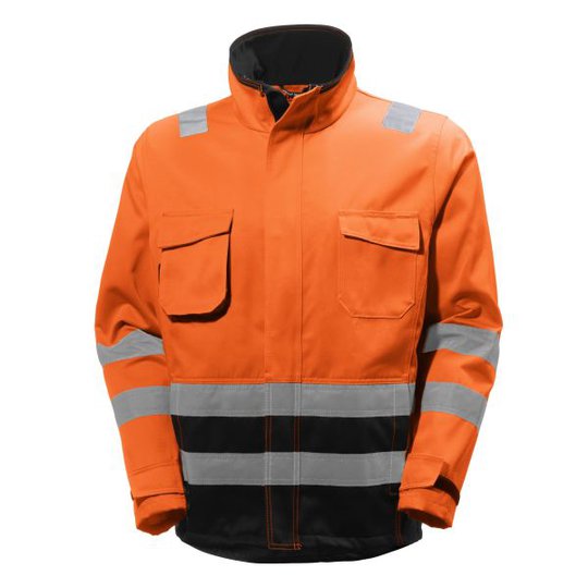 Helly Hansen Workwear Alna Takki huomioväri, oranssi/harmaa S