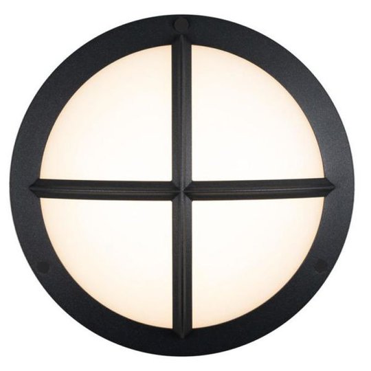 Hide-a-Lite Moon Public Cross I Seinävalaisin 3000/4000K, 16W, IP65, IK10 Antrasiitti, 1070 lm