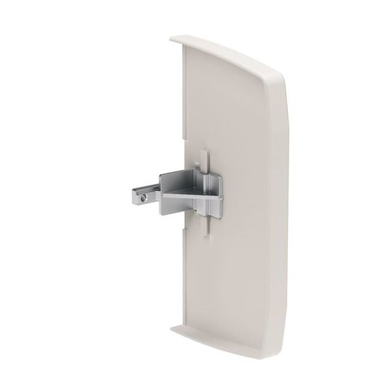 Schneider Electric INS12304 Päätykappale valkoinen, symmetrinen 120 x 63 mm