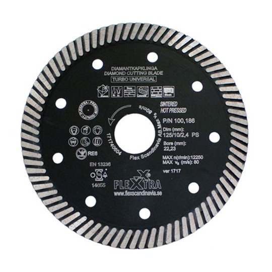 Flexxtra 100186 Timanttiterä 125 mm