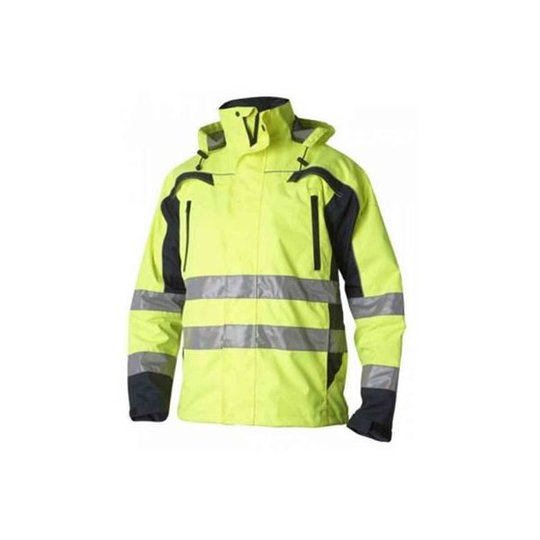 Top Swede 5217 Takki Vuoriton, huomioväri, keltainen Koko XS