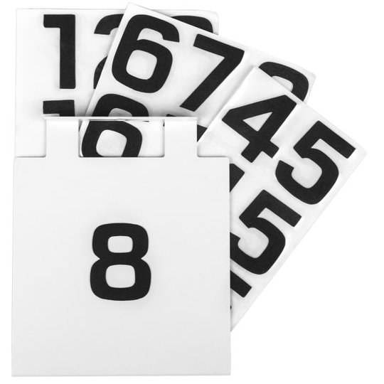 Hide-a-Lite 7703333 Numerokyltti Edge/Cube valkoinen