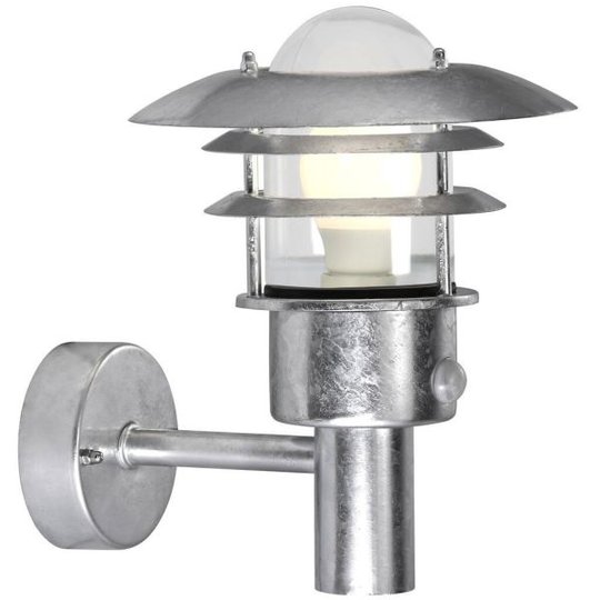 Nordlux LONSTRUP 71432031 Seinävalaisin E27, IP44, anturilla