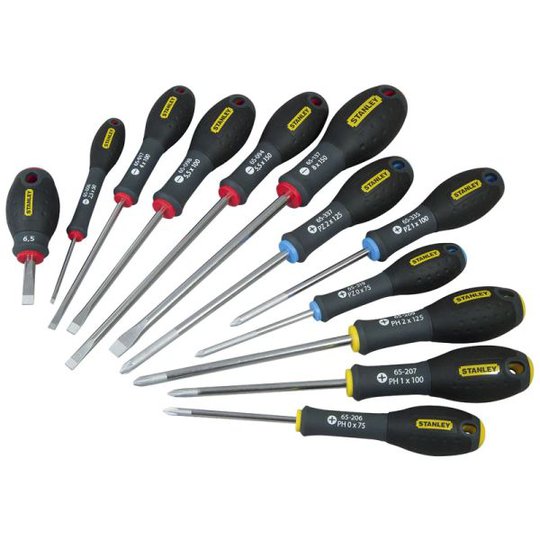 STANLEY FatMax 0-65-426 Ruuvitalttasarja 12 kpl