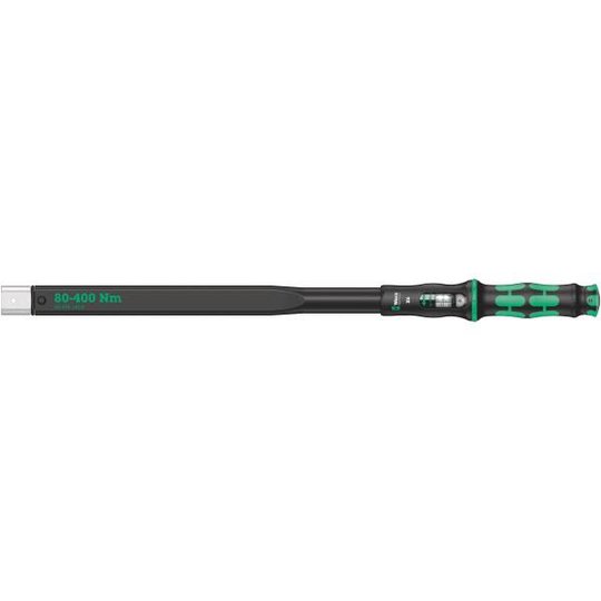 Wera Click-Torque X 6 Momenttiavain vaihtopäille, 80-400 Nm
