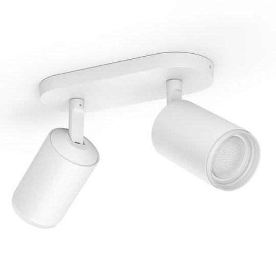 Philips Hue Fugato Kohdevalaisin valkoinen, 2 x 5,7 W LED