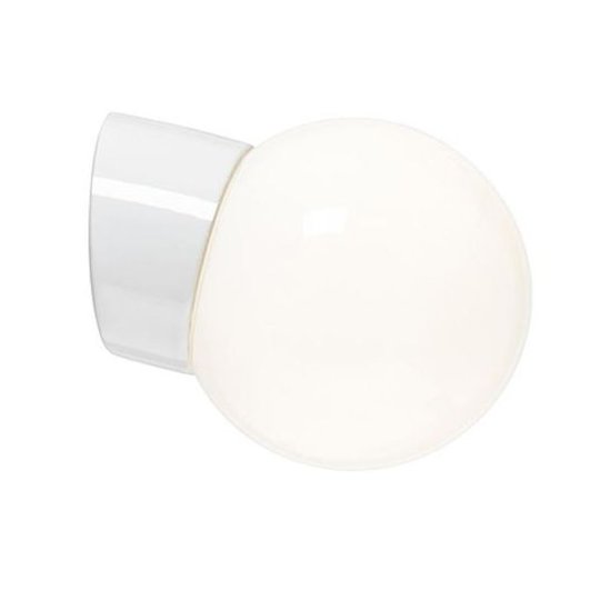 Ifö Electric 6013-840-10 Seinävalaisin kiiltävä, valkoinen, viisto, IP20, LED
