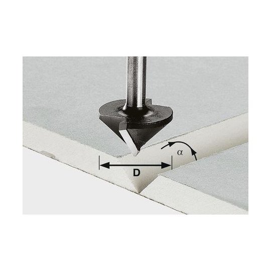 Festool HW S8 D32/90° Kipsikartonkijyrsinterä kara 8mm