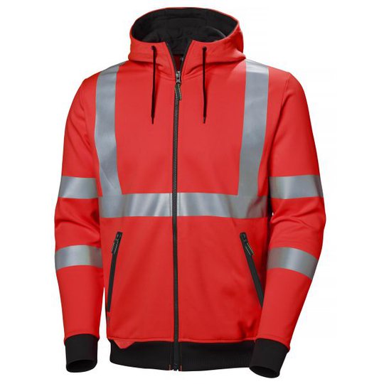 Helly Hansen Workwear Addvis Huppari huomioväri, punainen XS