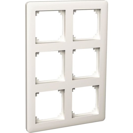 Schneider Electric Exxact WDE002346 Yhdistelmäkehys 3x2 lokeroa, valkoinen