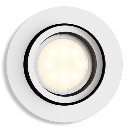 Philips Hue White Ambiance Milliskin Kohdevalaisin 5W LED, 350 lm, GU10 valkoinen