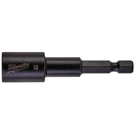 Milwaukee SHOCKWAVE Kuusiohylsy 1/4" kiinnitys 10x65 mm.