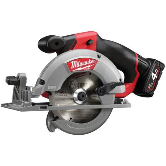 Milwaukee M12 CCS44-402C Pyörösaha sis. akut ja laturin
